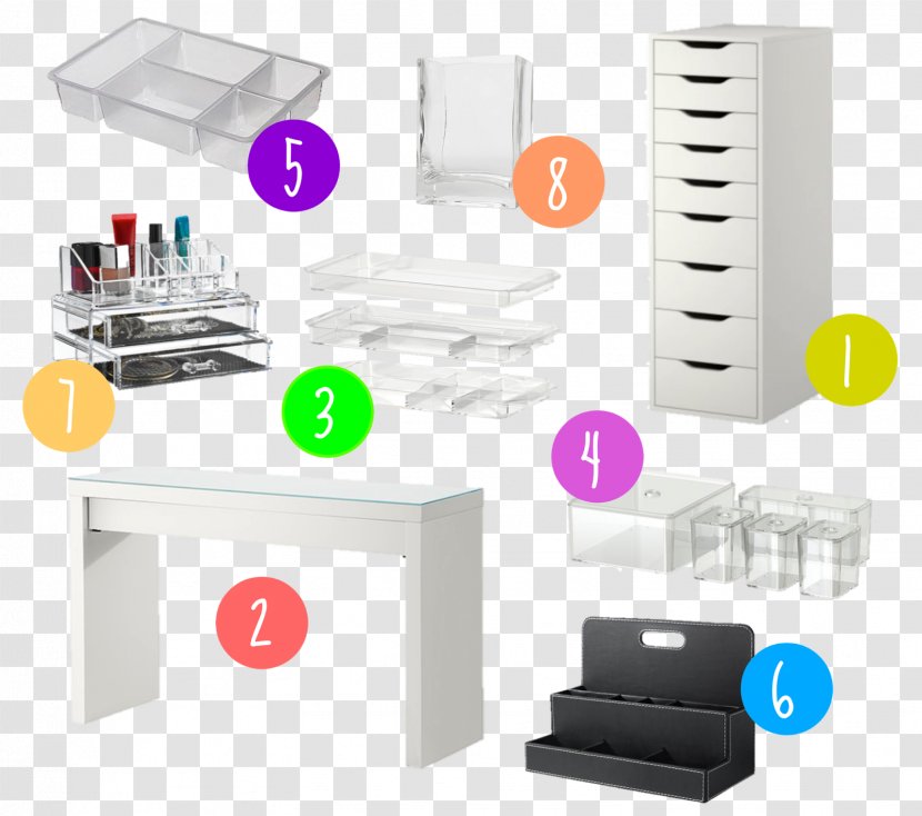 Table IKEA Lowboy Drawer Furniture - Ikea Transparent PNG