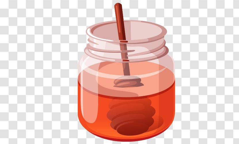 Coffee Honey Icon - Vector Cartoon Transparent PNG