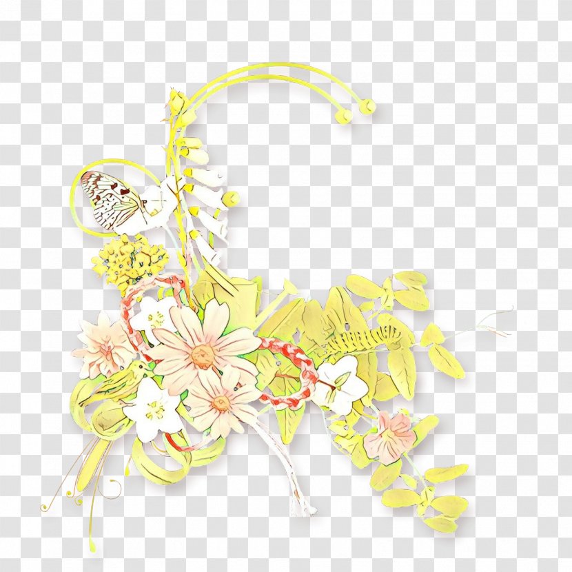 Flowers Background - Clothing Accessories - Hair Accessory Plant Transparent PNG