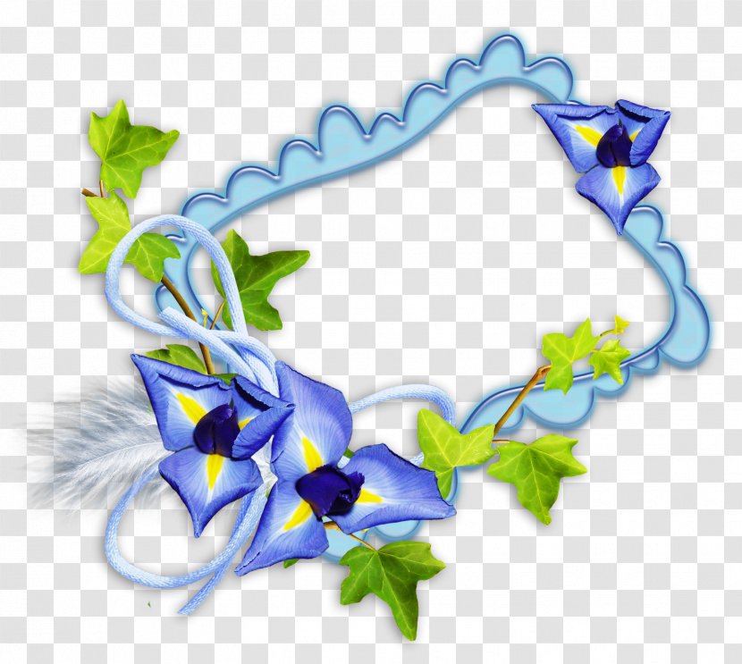 Floral Design Leaf Petal - Blue Transparent PNG