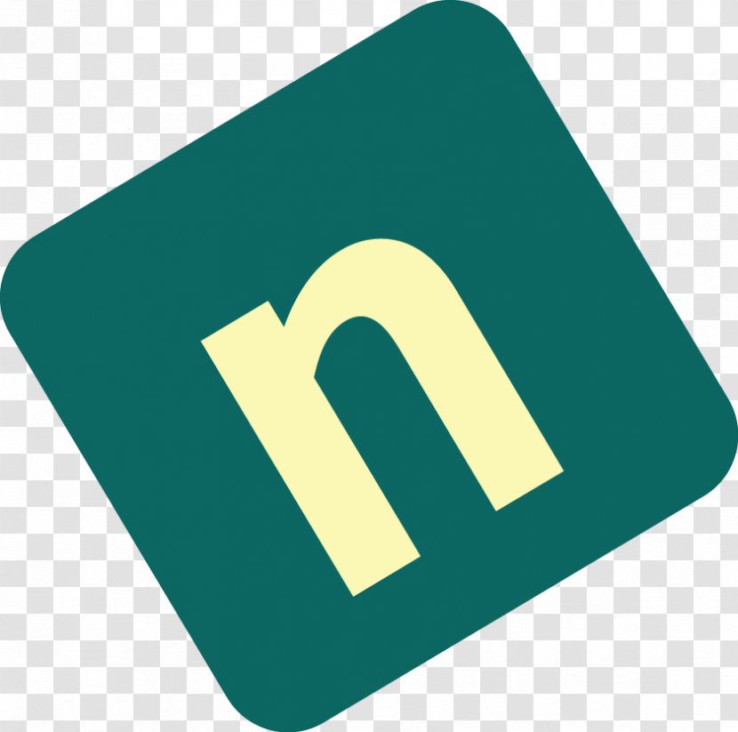 Shape N Blue - Logo - Decorative Letter Transparent PNG