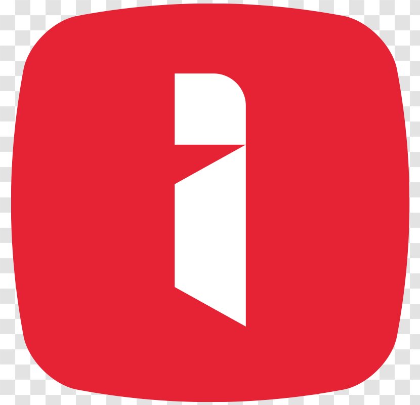 Logo Trademark Number Line - Red Transparent PNG
