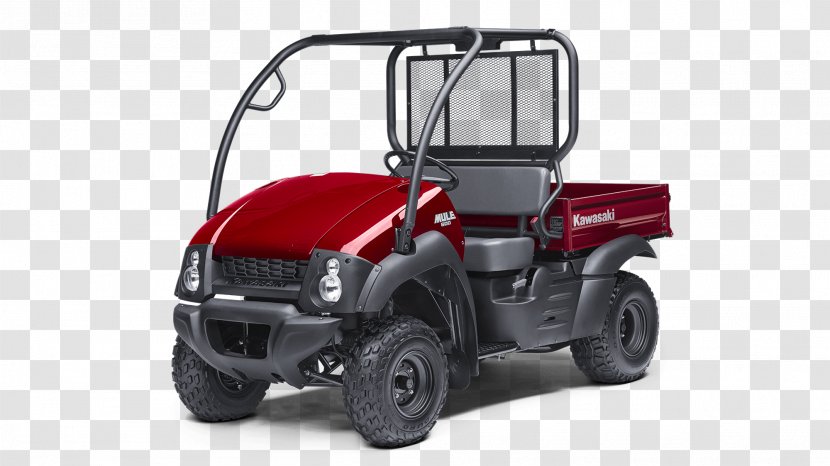 Kawasaki MULE Heavy Industries Motorcycle & Engine Four-wheel Drive - Automotive Wheel System - Mule Transparent PNG