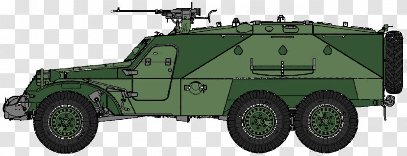 Armored Car Self-propelled Artillery Motor Vehicle Off-road - Offroad - Armoured Personnel Carrier Transparent PNG