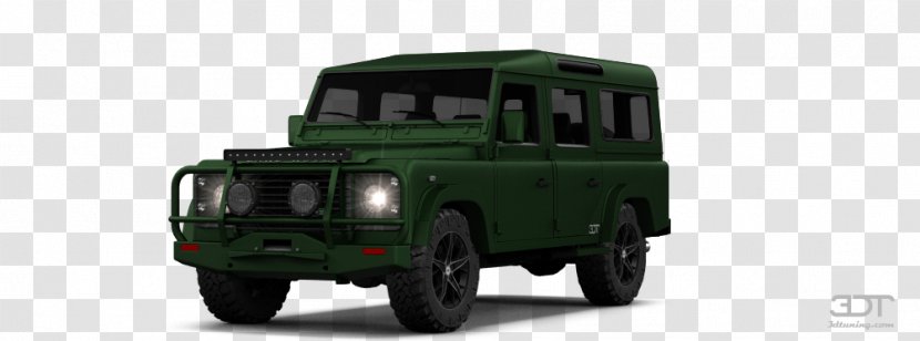 Off-road Vehicle Model Car Jeep Transport - Commercial - Land Rover Defender Transparent PNG