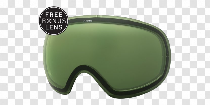 Goggles Sunglasses Gafas De Esquí Skiing - Green - Ski Transparent PNG