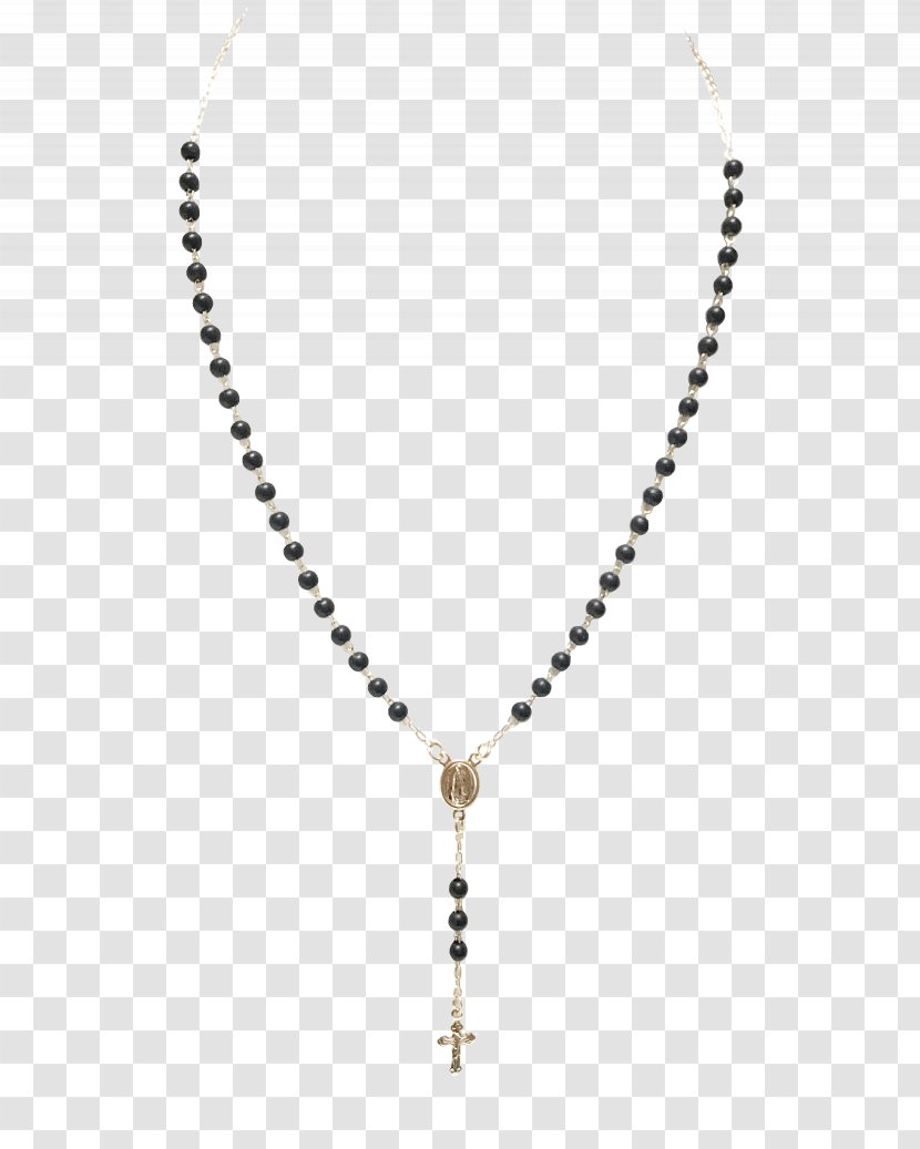 Necklace Gold Plating Bead Jewellery - Rosary Clip Transparent PNG
