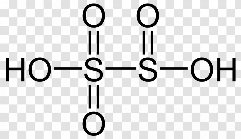 Disulfurous Acid Peroxymonosulfuric Pyrophosphoric Structure - Sulfur - Salt Transparent PNG