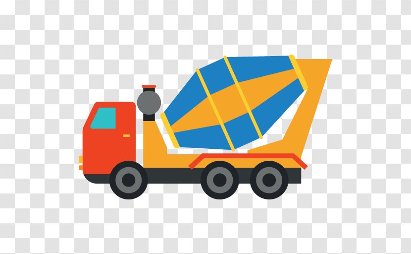 Cement Mixers Concrete Architectural Engineering Betongbil - Truck Transparent PNG