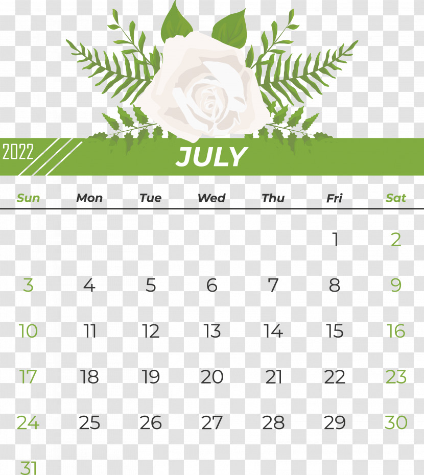 Leaf Font Calendar Number Green Transparent PNG