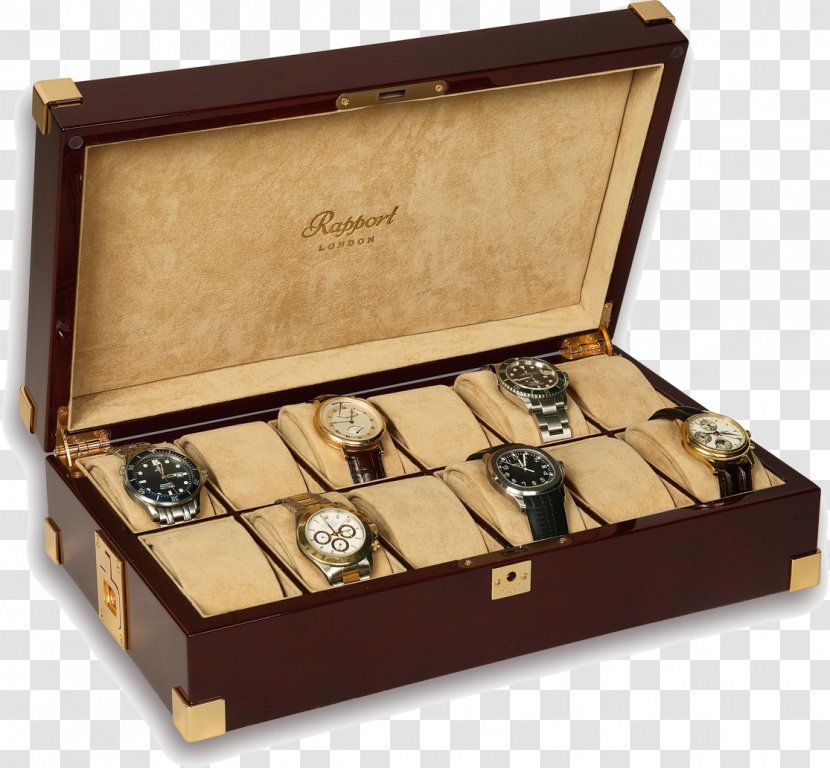 Watch Box Rolex Submariner Display Case Jewellery - Bracelet Transparent PNG