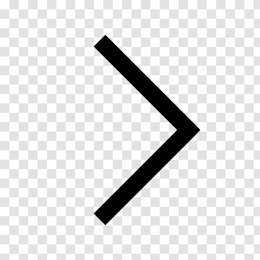 Font Awesome Arrow - Black - Direction Sign Transparent PNG
