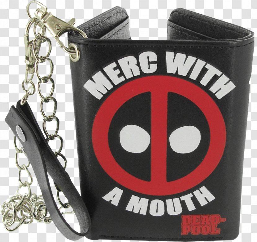 Deadpool Coin Purse Wallet Dead Pool Handbag - Merc With A Mouth Head Trip Transparent PNG