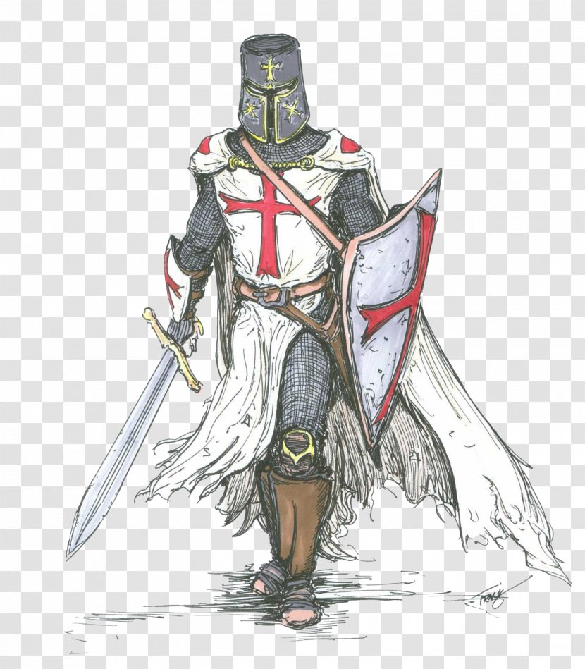 Crusades Middle Ages Fourth Crusade First Knights Templar - Knight Transparent PNG