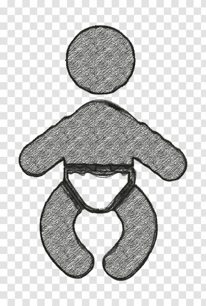 Child Icon Baby Wearing A Diaper Icon Humans 3 Icon Transparent PNG