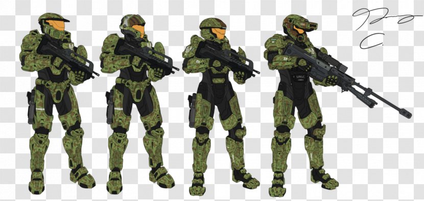 Halo 2 Halo: Reach 3: ODST 4 - 5 Guardians - Soldier Transparent PNG