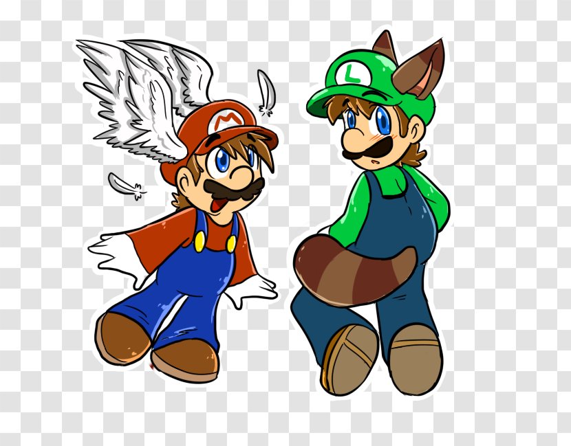 Luigi Drawing Comics Art - Dog Like Mammal - Mario Cap Transparent PNG