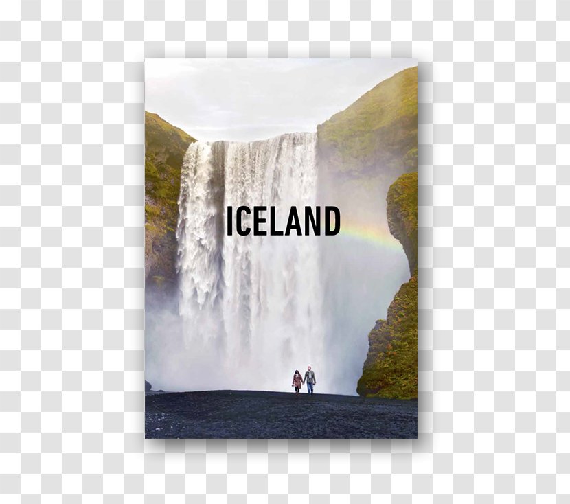 Reykjavik þórufoss Waterfall Promote Iceland Brochure - Text - Turismo Transparent PNG