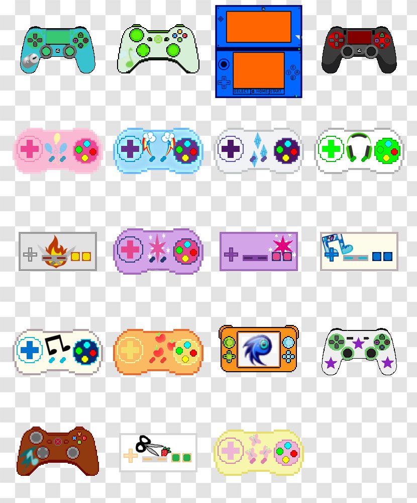 Portable Game Console Accessory Clip Art - Technology - Design Transparent PNG