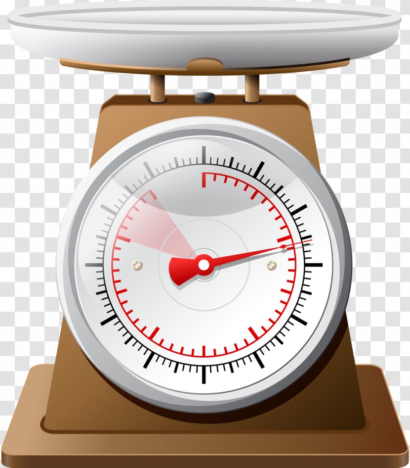 Measuring Scales Weight Instrument Clip Art - Alarm Clock - Cocinera Transparent PNG