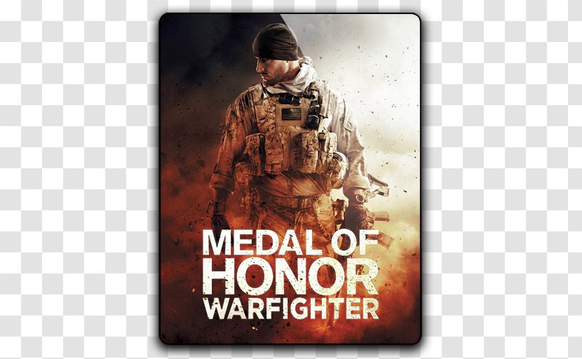 Medal Of Honor: Warfighter Military Soldier Honour Walking Poster Black Framed & Satin Matt Laminated - 96.5 X 66 CmsMedal Honor Transparent PNG