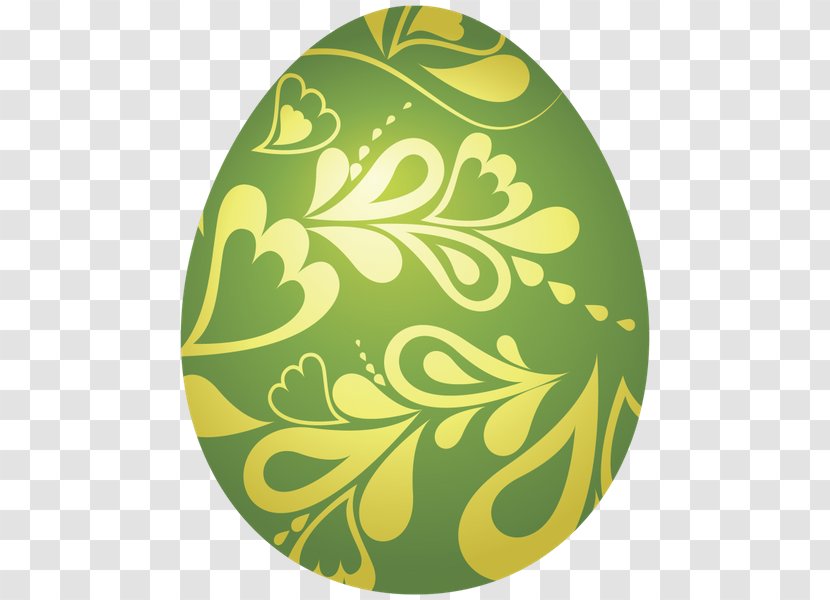 Red Easter Egg Bunny Clip Art - Yellow Transparent PNG