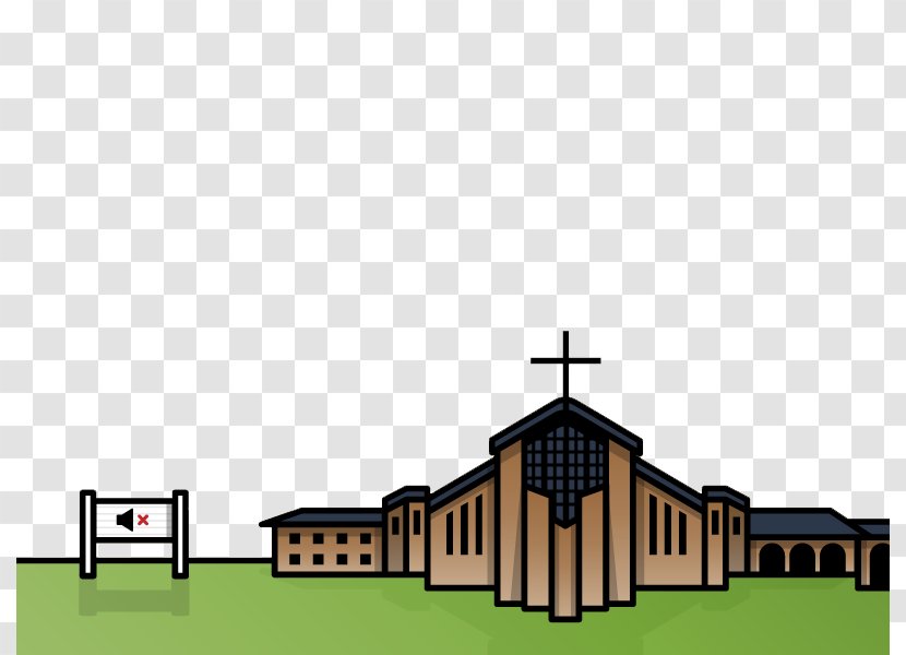 Church Icon - Architecture Transparent PNG