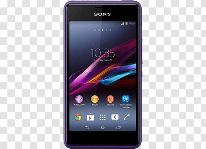 Sony Xperia E1 C3 XZ Premium Z3+ - Mobile Device - Smartphone Transparent PNG