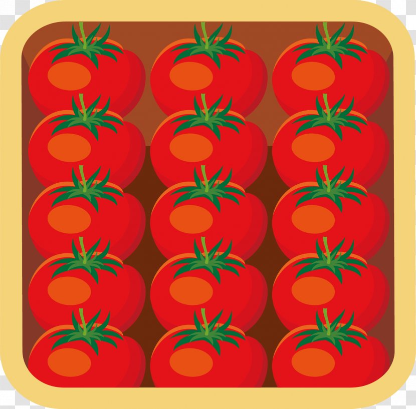 Tomato Watercolor Painting Gratis Fruchtsaft - Potato And Genus - Little Fresh Red Transparent PNG