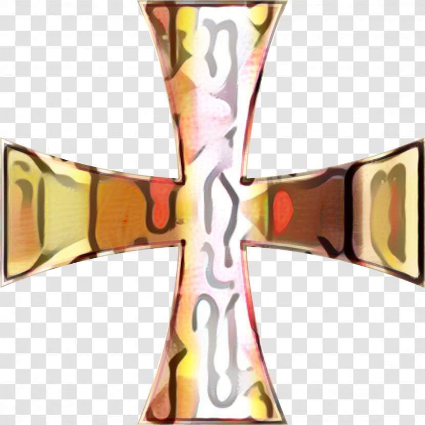 Cross Symbol - Giraffids - Yellow Transparent PNG