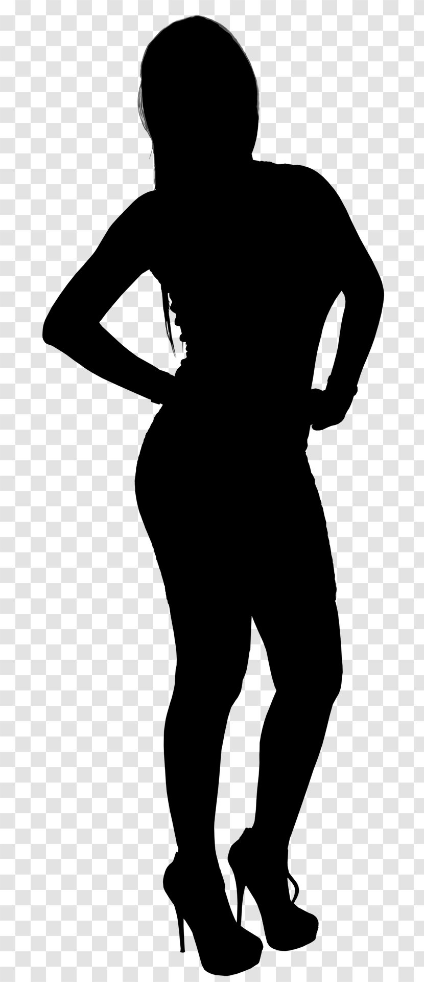 Vector Graphics Clip Art Silhouette Image - Blackandwhite - Drawing Transparent PNG
