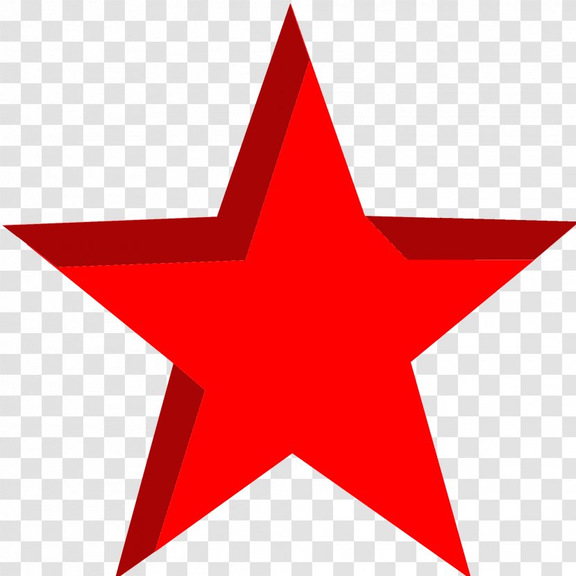 Red Star Clip Art - Image Transparent PNG