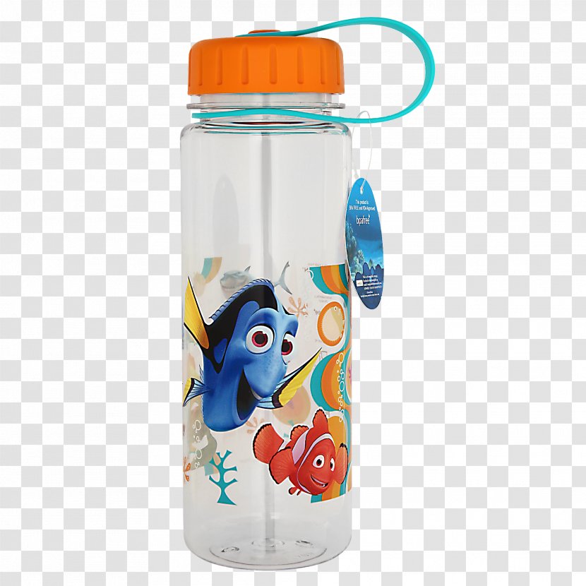 Water Bottles Finding Nemo Plastic Bottle - Walt Disney Transparent PNG