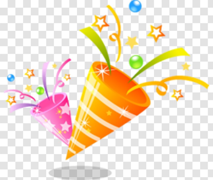 Party Blog Clip Art - Yellow Transparent PNG