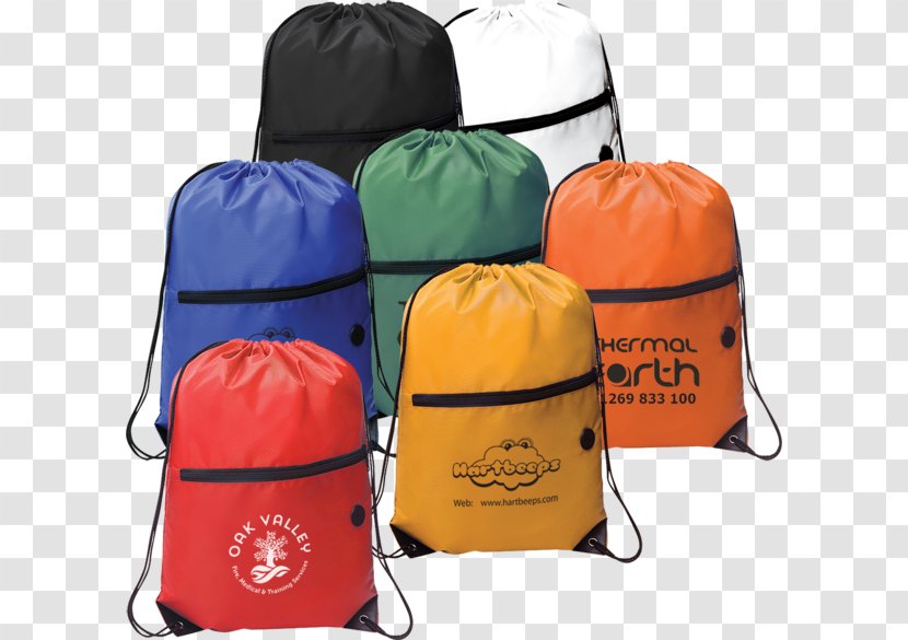 Bag Drawstring Promotional Merchandise - Shopping Bags Trolleys - Zip Transparent PNG