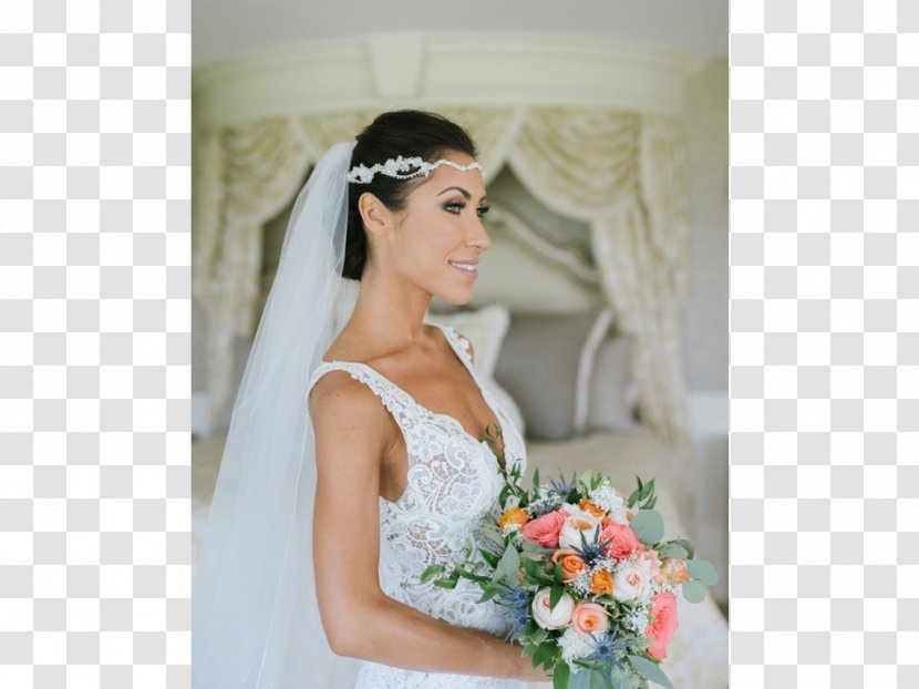 Floral Design Headpiece Wedding Dress Bride Transparent PNG