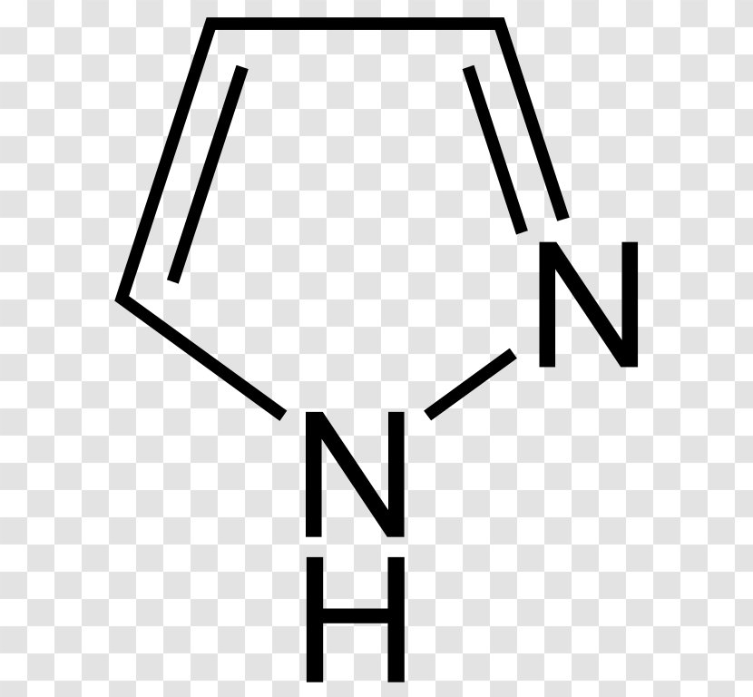 Pyrrole Heterocyclic Compound Aromaticity Pyrazole Simple Aromatic Ring - Imidazole - Chemistry Transparent PNG