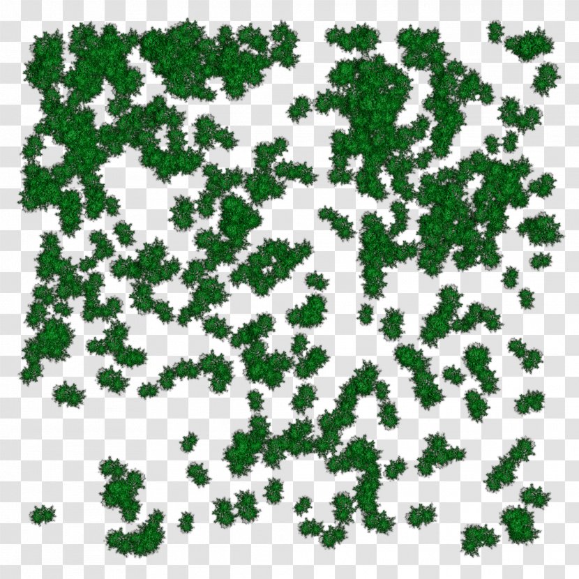 Shamrock Green Line Point Tree - Organism - Tile Transparent PNG