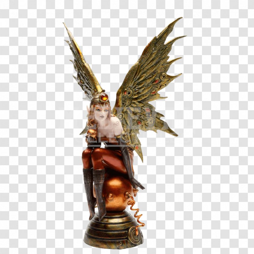 Figurine Statue Fairy Steampunk Art - Sculpture Transparent PNG