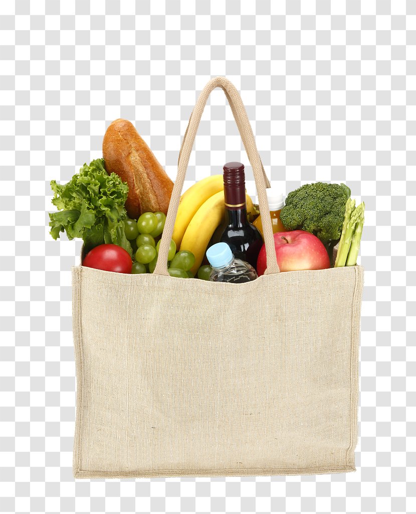 Reusable Shopping Bag Stock Photography - Cart - The Fruits And Vegetables In Transparent PNG