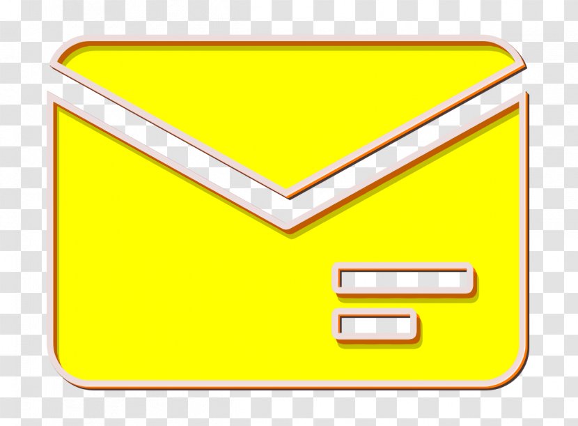 Email Icon Letter Mail - Triangle - Signage Transparent PNG