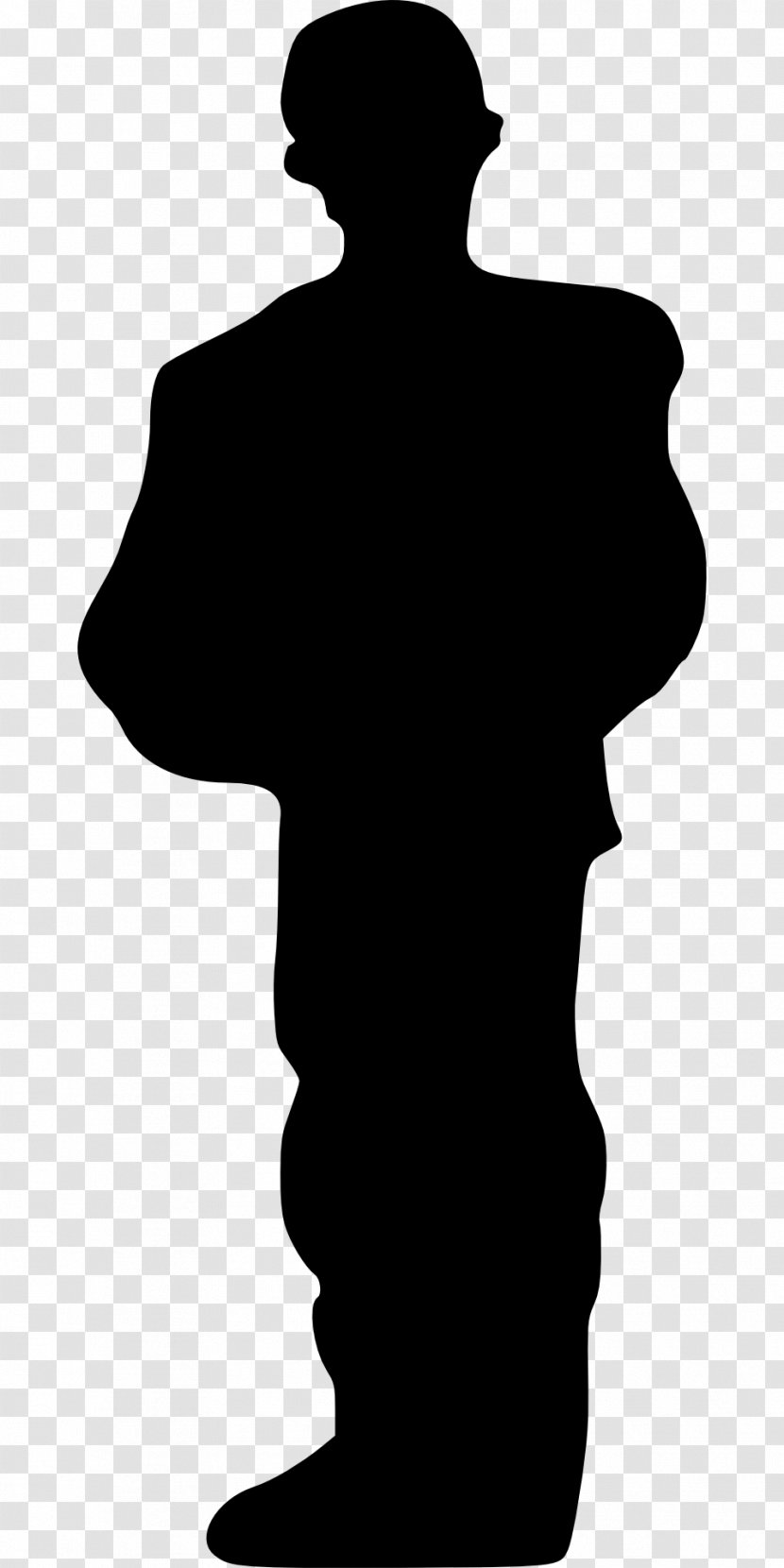 Silhouette Clip Art - Standing - Man Transparent PNG