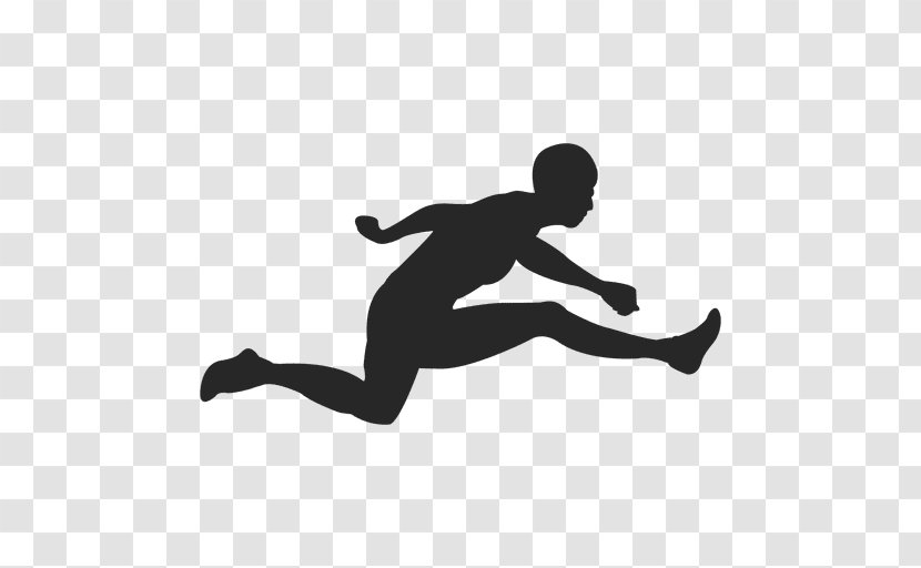 Sport Athlete Jumping Silhouette - Leap Transparent PNG