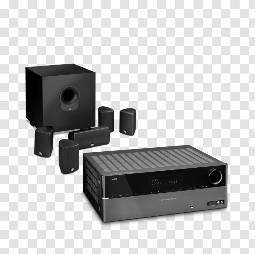 Harman Kardon Home Theater Systems Loudspeaker Audio 5.1 Surround Sound - Projector Transparent PNG