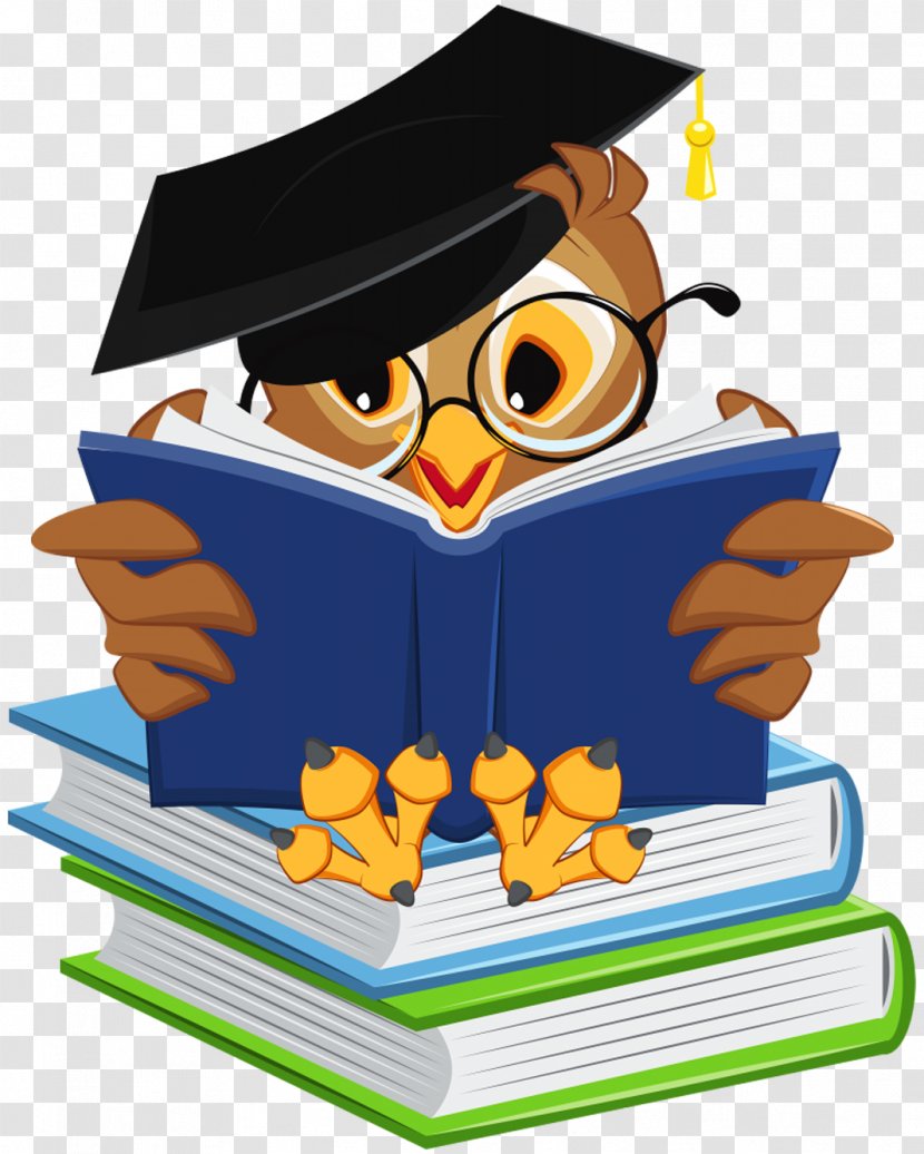 Owl Bird Book Clip Art - The Expression Of Expression. Transparent PNG