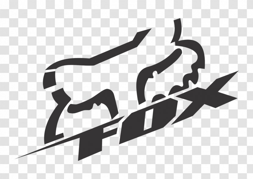 Fox Racing Logo Motocross Decal - Sticker - Cdr Transparent PNG