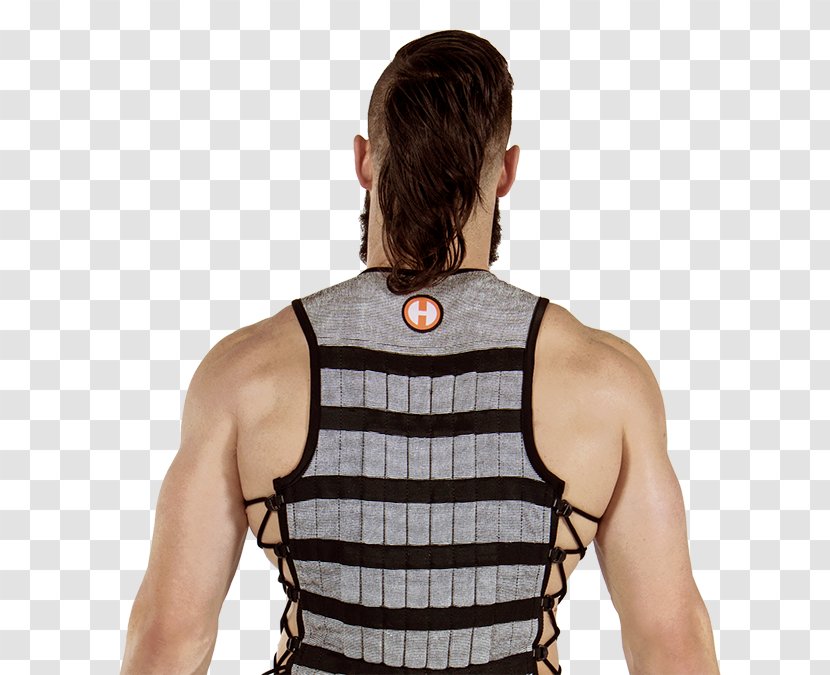 Gilets Weighted Clothing Weight Training Sleeveless Shirt - Silhouette - Weightlifting Bodybuilding Transparent PNG