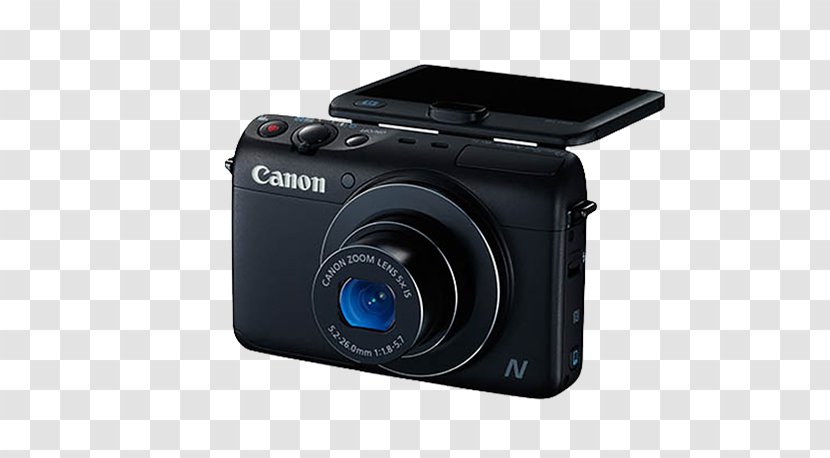 Canon PowerShot N100 Point-and-shoot Camera ELPH 340 HS Zoom Lens - Digital Cameras - Powershot Transparent PNG