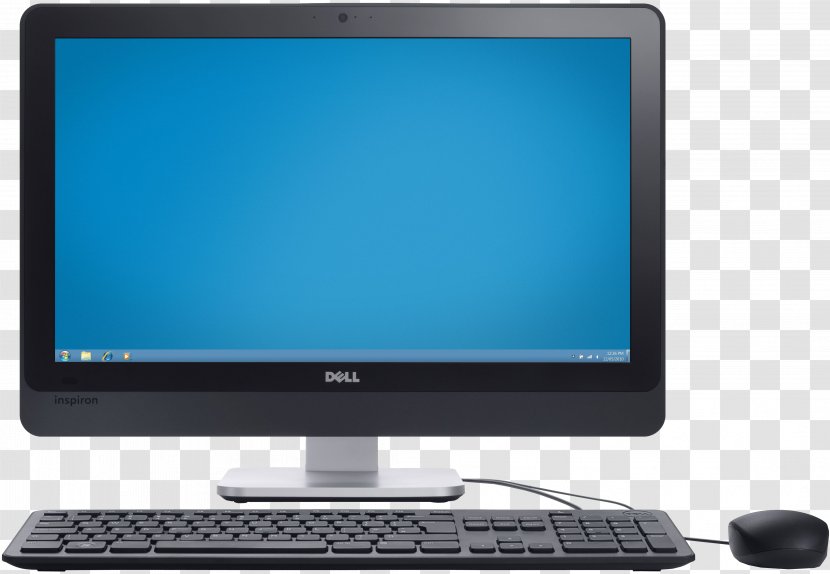Dell Laptop Desktop Computers All-in-One - Personal Computer Transparent PNG