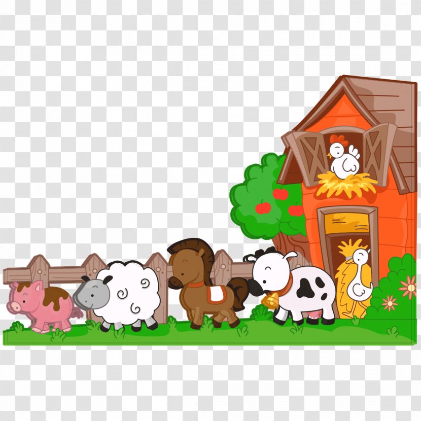 Horse Farm Sticker Livestock Wall Decal - Sheep Transparent PNG